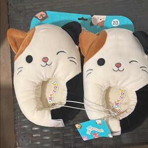 Squishmallows Cat Slippers plush girls/boys